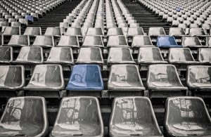 empty stadium