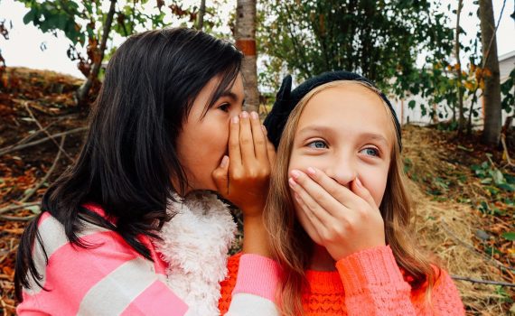 girls whisper