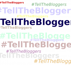 #TellTheBloggers