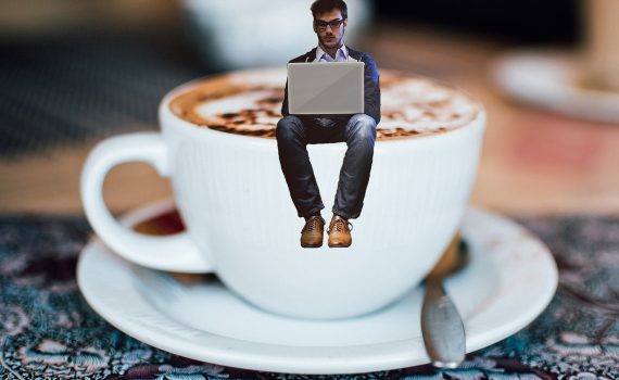 tiny man