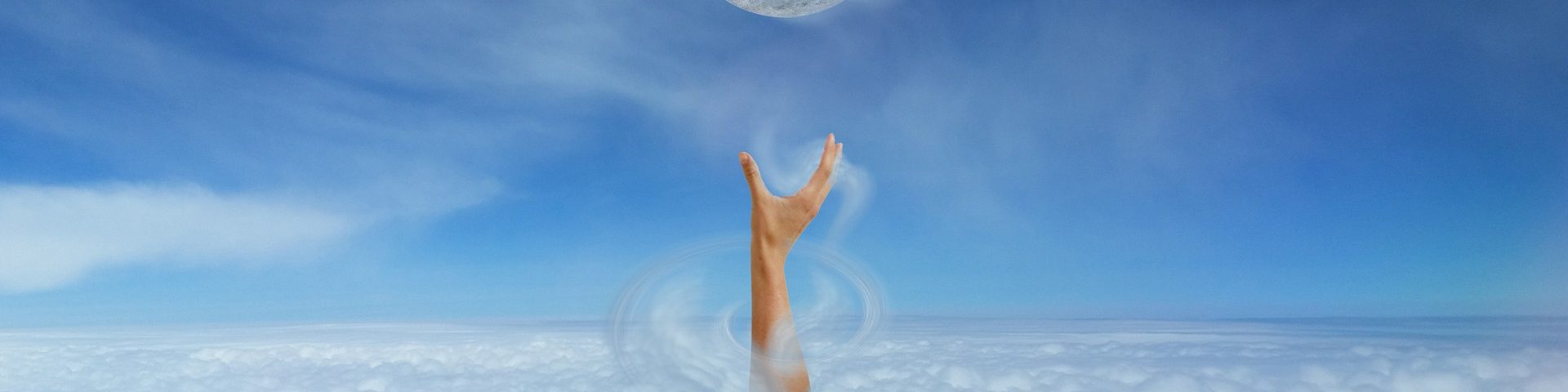 hand reaching up