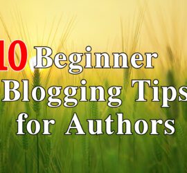 10 blogging tips for authors