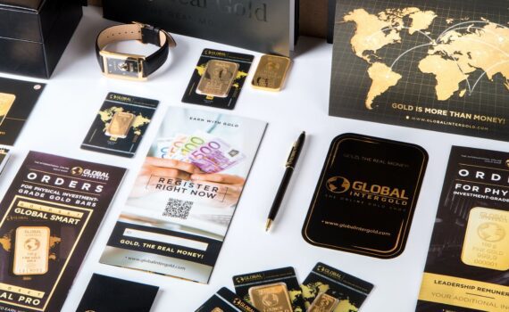 accessories on table